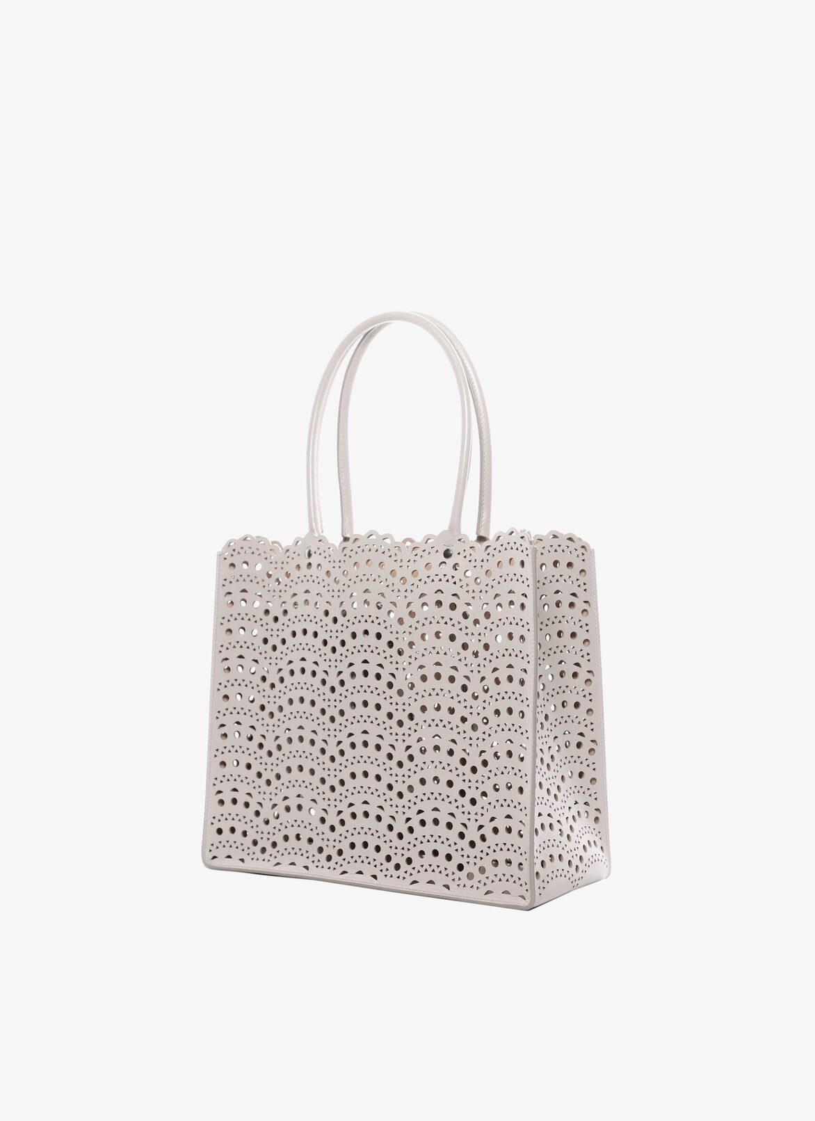 GARANCE 28 TOTE BAG 
 ALAÏA PEARL GARANCE 28 TOTE BAG